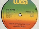 RARE  Surface Noise - Right Between The Eyes / Zero One - 12