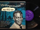 Nat King Cole-Unforgettable-Capitol 357-10 INCH