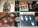 Four Beatles Mono Vinyl LPs-Yesterday & Today;Meet;Something New;Rubber Soul