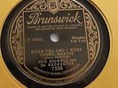 Red Nichols  -  78rpm single 10-inch - Brunswick #7358 two rhumba's