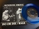 AGNOSTIC FRONT. DO OR DIE RAGE RARE AUST TOUR 7