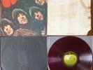 The Beatles - Rubber Soul (1972) LP (VG)   ULTRA Rare RED Vinyl 1st OIS