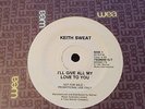 KEITH SWEAT - - I'LL GIVE ALL MY LOVE TO YOU - - Rare Australian w/l PROMO 7