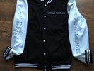 ?RARE??VARSITY BASEBALL-STYLE PROMO JACKET•Older George Michael (Wham )