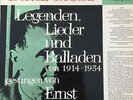 BRECHT: Legenden, Lieder und Balladen, gesungen von Ernst Busch (DGG 44028 / NM)
