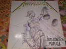 Metallica and justice for all vinyl  1988 vgc
