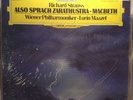 SEALED STRAUSS Also Sprach Zarathustra MAAZEL Vienna MACBETH DGG 410 597