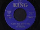 MASCOTS: Lonely Rain / That's The Way I Feel 45 (xol) Vocal Groups