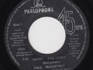 BEATLES / PAUL McCARTNEY Ebony And Ivory RARE Barbados 45 Stevie Wonder HEAR