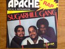 THE SUGARHILL GANG / APACHE / RAP HIP HOP 45 PICTURE COVER