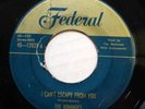 DOMINOES 45 I can't escape from you / Sixty min man FEDERAL R&B / Doowop PJ195