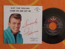 FABIAN Got The Feeling 45 rpm w/ PICTURE SLEEVE (WHITE VERSION) Chancellor 1959