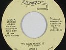Sweet Soul 45 - Unity - We Can Make It - Apex - VG+ mp3