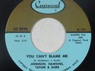 Sweet Soul Funk 45 - Johnson Hawkins Tatum Durr - Can't Blame Me - Capsoul VG++