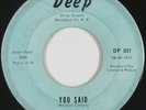 Northern Soul 45 - Moments - You Said - Deep - mp3