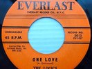 THE LOGICS doowop ORIGINAL 45 One Love / Everybody's Doing The Pony  VG++  C2665