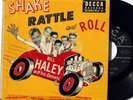 HEAR Bill Haley 45 EP Shake Rattle & Roll DECCA ED 2168 rockabilly bopper teen