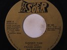 FRANK JAMES & SHADOW: Summer Time / Instro 45 rare Soul