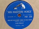 ELVIS PRESLEY 78 PARALYZED POP 378 WHEN MY BLUE MOON TURNS TO GOLD AGAIN 1957