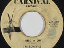 Northern Soul 45 - Lovettes - I Need A Guy - Carnival - mp3