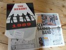 THE RESORT 1989 LP Link LP 088 SIGNED + Ticket/Paper Punk Oi  Skin Last Warriors