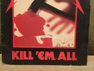 METALLICA Kill Em All Lp HORSEMAN MISPRINT 1983 Megaforce OOP RARE