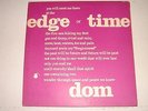 DOM-  AT THE EDGE OF TIME-Melocord- German LP- rare