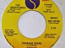 UNDERTONES Teenage Kicks mono/stereo U.S. SIRE promo 45 Near Mint punk 7”