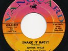 JUNIOR WELLS Shake It Baby  Stomach Ache VANGUARD Soul R&B 45 Hear KILLER