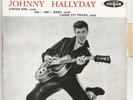 JOHNNY HALLYDAY T'aimer follement EP VOGUE 1960 LANGUETTE ET CENTREUR