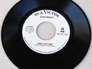 Elvis Presley 47-8870 Love Letters / Come What May PROMO WHITE LABEL Rare