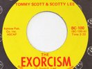 TOMMY SCOTT & SCOTTY LEE The Exorcism KATONA 45 Halloween horror 7”