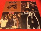 4 X AC/DC Vinyl Records - 3 LPs 