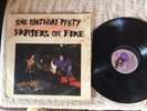 THE BIRTHDAY PARTY PRAYERS ON FIRE VINYL LP RECORD 12