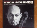 SR 3-9016 Janos Starker JS Bach Cello Suites Earliest US Mercury 3LPs RFR EX+/NM