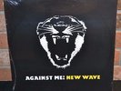 * AGAINST ME  -New Wave LP, YELLOW/BLACK Split Colored Vinyl, NEW