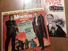 MONSTER MASH WITH ZACHERLE & FAMOUS MONSTERS SPEAK: 2 GREAT VINTAGE LP RECORDS