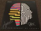 OMD Punishment Of Luxury SIGNED LTD Edition /400 Yellow Vinyl Record LP SOLD OUT