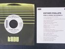 ESTHER PHILLIPS Home is Where the Hatred Is PROMO 45 w/Insert KUDU 904 Soul Funk