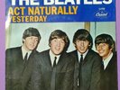 BEATLES Yesterday NM- 45 & PICTURE SLEEVE East Coast Press
