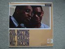 UK LONDON LP RAY CHARLES MILT JACKSON SOUL MEETING JAZZ VG+/VG+