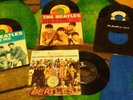 Beatles rare 45rpm singles with sleeves ill cry instead if I fell pepper jude