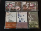 THE SMITHS 5 NOS Cassette BEST I, BEST II, RANK, STRANGEWAYS, THE WORLD WON'T