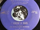 REVELATIONS WONDERS Gospel Soul 45 Re-Vellious #0095 I Know A Man b/w Take Care
