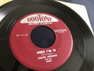 CHUCK HIGGINS & HIS BAND Here I'm Is / Tonky Honk  RARE Blues R&B 45 DooTone 361