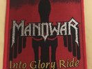 Original MANOWAR Into Glory Ride 1980's Sew on Badge / Patch