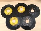 5 Vintage Sun Records Elvis Presley 217 Baby Let's Play House & Cash Folsom RCA