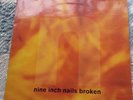 NINE INCH NAILS *BROKEN* RARE 1992 SINGLE-SIDED VINYL LP + INNER
