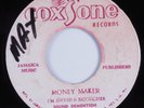 Reggae 45 I'M DAVID & SCORCHER Money Maker COXSONE HEAR