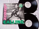 THE CLASH - LONDON CALLING WITH LYRIC INNERS DLP ORIGINAL  EX
